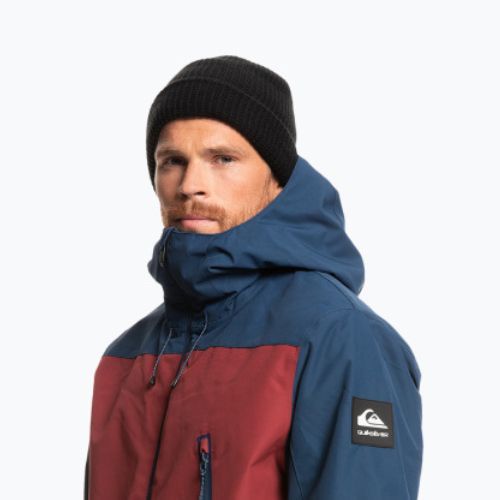 Мъжко яке за сноуборд Quiksilver Sycamore в тъмносиньо и червено EQYTJ03335