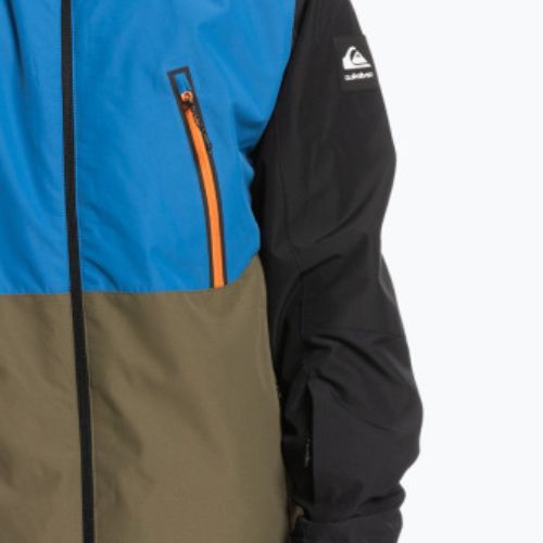 Quiksilver Sycamore мъжко яке за сноуборд черно-синьо EQYTJ03335