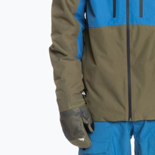 Quiksilver Muldrow мъжко яке за сноуборд зелено EQYTJ03376