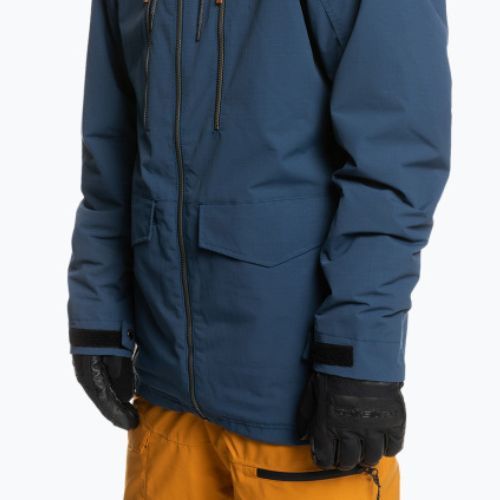 Мъжко яке за сноуборд Quiksilver Fairbanks синьо EQYTJ03388