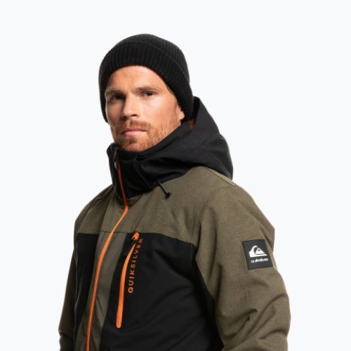 Мъжко яке за сноуборд Quiksilver Dawson зелено EQYTJ03389