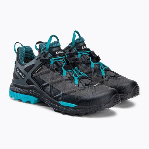 AKU дамски ботуши за трекинг Rocket DFS GTX black/turquoise
