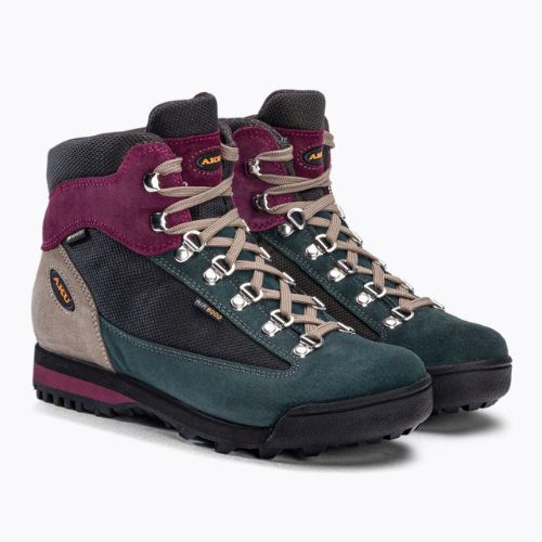 Дамски ботуши за трекинг AKU Ultra Light Original GTX сиво-зелени 365.20-388