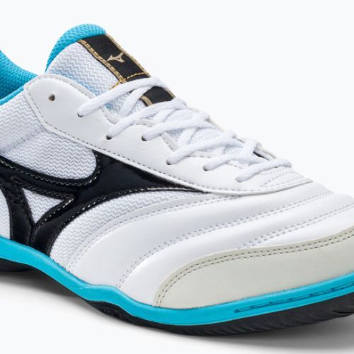 Mizuno Morelia Sala Club IN мъжки футболни обувки бяло и черно Q1GA220309