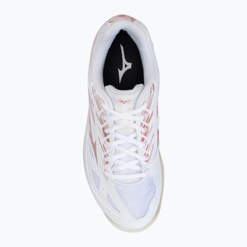 Детски обувки за хандбал Mizuno Stealth Star C бели X1GC2107K36