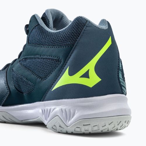 Мъжки обувки за волейбол Mizuno Thunder Blade 3 Mid blue V1GA217538