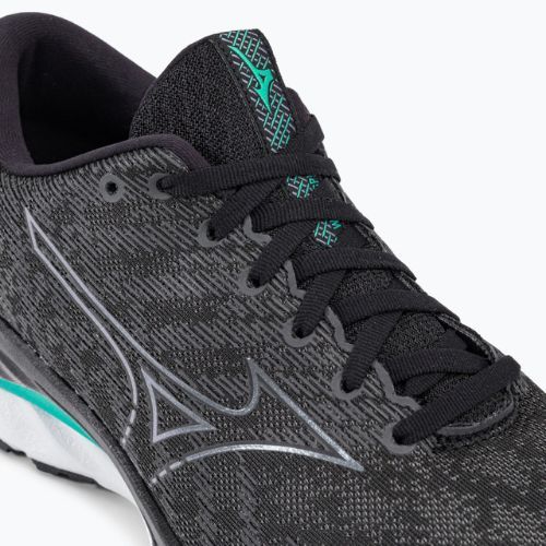Мъжки обувки за бягане Mizuno Wave Inspire 19 black/ metallic gray/ bisgreen