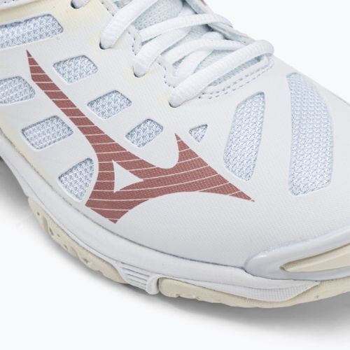 Дамски обувки за волейбол Mizuno Wave Voltage white V1GC216036