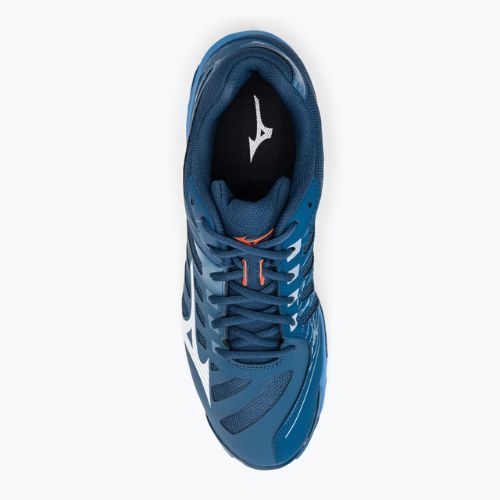 Мъжки обувки за волейбол Mizuno Wave Voltage navy blue V1GA216021