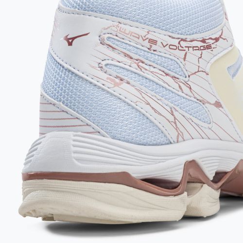 Дамски обувки за волейбол Mizuno Wave Voltage Mid white V1GC216536