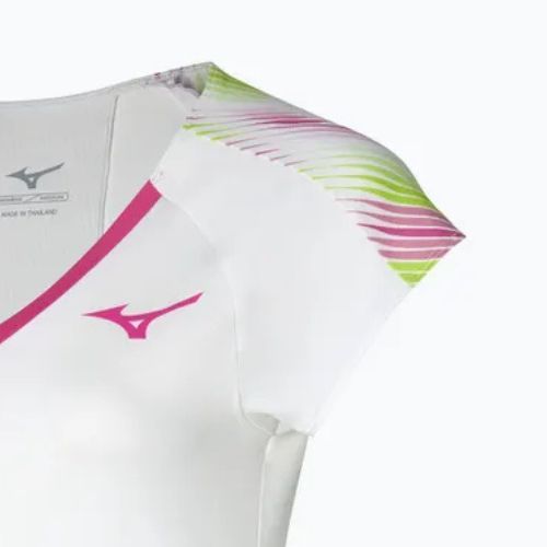 Дамска тениска за бягане Mizuno Printed Tee white 62GAA20198
