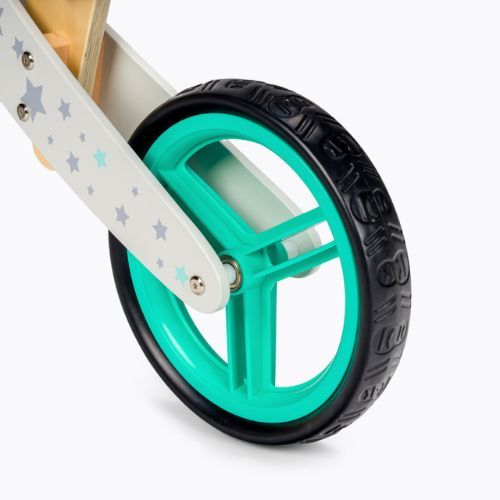 Kinderkraft Велосипед за бягане Runner бяло и зелено KKRUNNRSTR0000