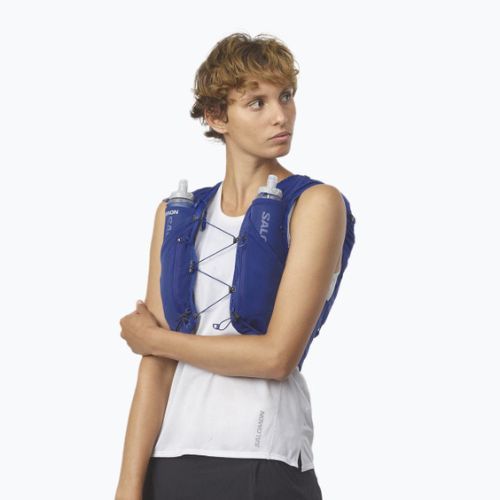 Salomon ADV Skin 12 литрова раница за бягане тъмносиня LC2011200