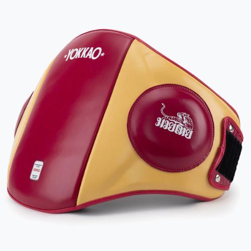 Ударно-тренировъчен колан YOKKAO червен/жълт BYPL-21