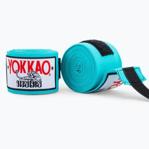 YOKKAO Premium Sky Blue боксови превръзки HW-2-5