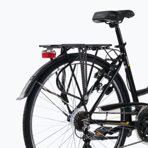 Дамски велосипед за трекинг Romet Gazela black-yellow R23A-TRE-28-19-2869A