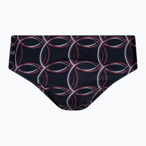 Мъжки слипове за плуване HUUB Ali Brownlee Brief black ALIBRIEFS