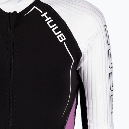 Дамски костюм за триатлон HUUB Anemoi Aero Tri Suit black and white ANELCSW