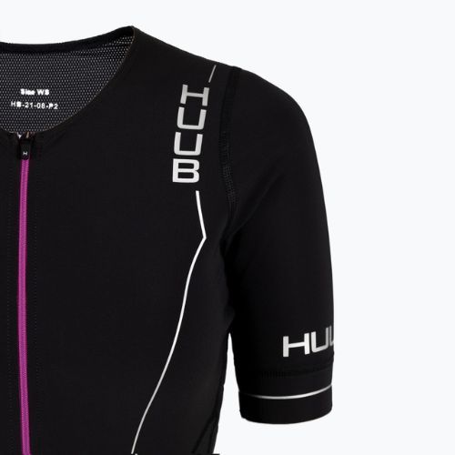 Дамски костюм за триатлон HUUB Aura Long Course Tri Suit black/purple