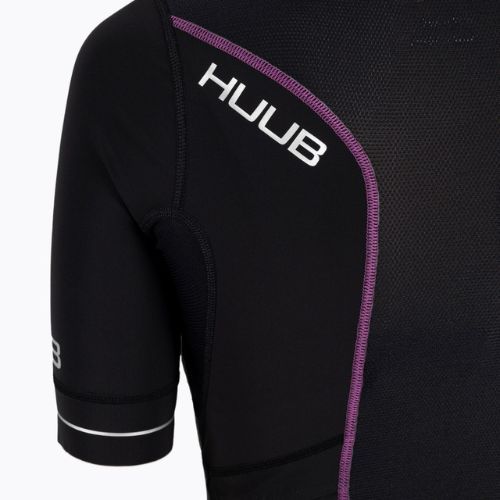 Дамски костюм за триатлон HUUB Aura Long Course Tri Suit black/purple