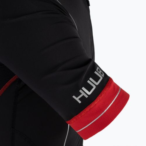 Мъжки костюм HUUB Race Long Course Tri Suit black/red