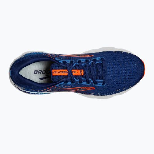 Мъжки обувки за бягане BROOKS Glycerin GTS 20 navy blue 1103831D444