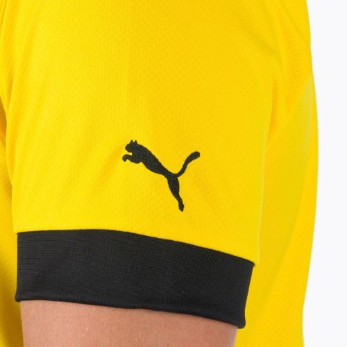 Мъжка футболна фланелка Puma Bvb Home Jersey Replica Sponsor yellow and black 765883