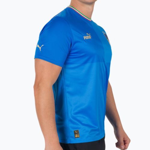 Мъжка футболна фланелка Puma Figc Home Jersey Replica blue 765643