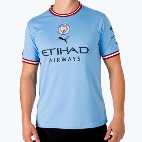 Мъжки футболни фланелки Puma Mcfc Home Jersey Replica Team blue 765710