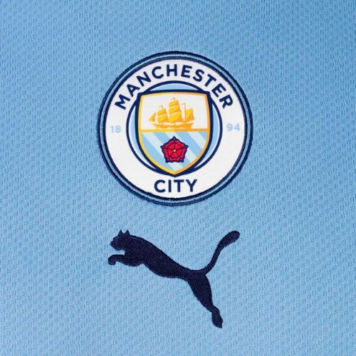 Мъжки футболни фланелки Puma Mcfc Home Jersey Replica Team blue 765710