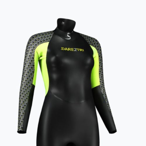 Дамски скафандър за триатлон Dare2Tri Dare2Swim 2.0 черен 21013FS