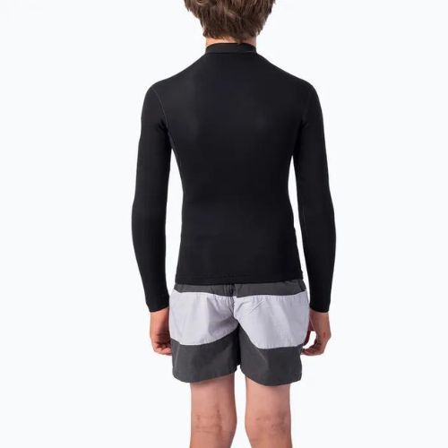 Детска неопренова тениска Rip Curl Dawn Patrol черна WVE8AJ
