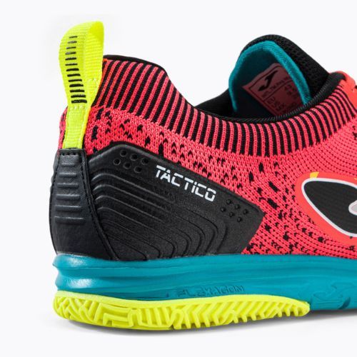 Joma Tactico IN мъжки футболни обувки coral/turquoise