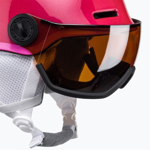 Детска ски каска Salomon Grom Visor S2 розова L39916200