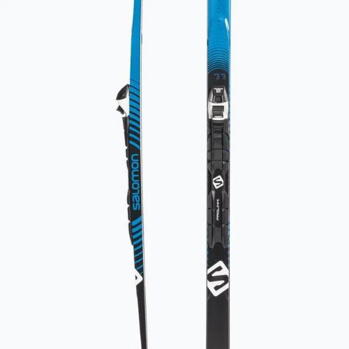 Мъжки ски Salomon Snowscape 7 + Prolink Auto blue L409351PMM