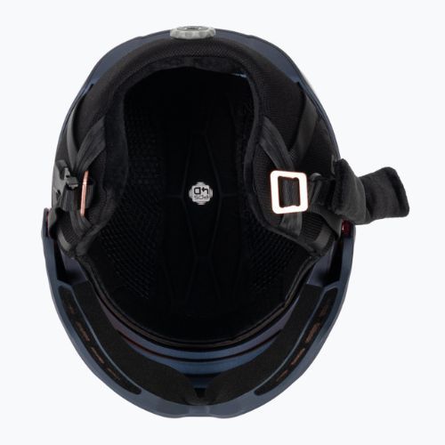 Дамска ски каска Salomon Icon LT Visor Photo Sigma S1-S3 navy blue L41529800