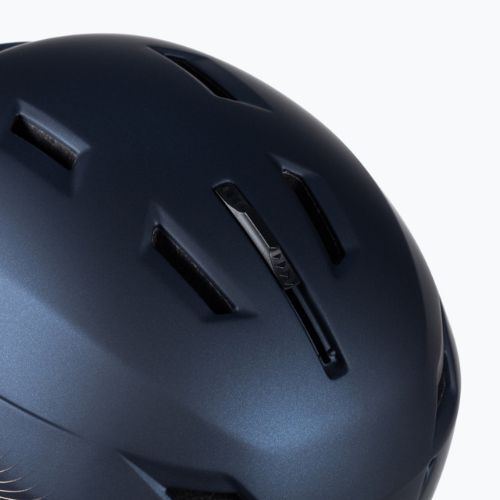 Дамска ски каска Salomon Icon LT Visor Photo Sigma S1-S3 navy blue L41529800