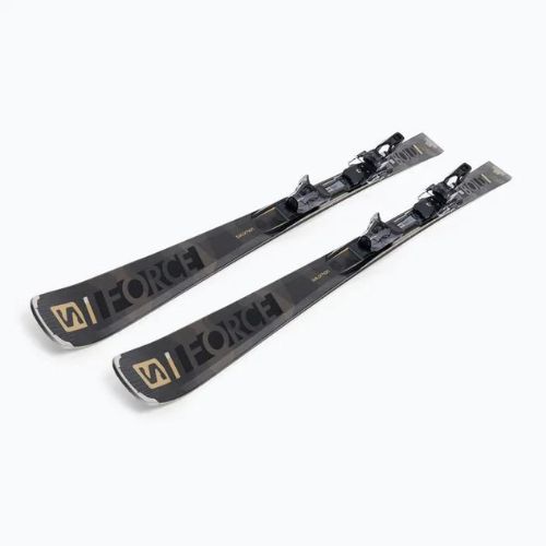 Salomon S Force Ti Bold + Z12 ски за спускане черни L41675400