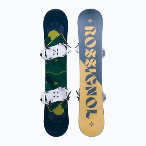 Дамски сноуборд Rossignol Myth + свръзки Myth S/M black/green