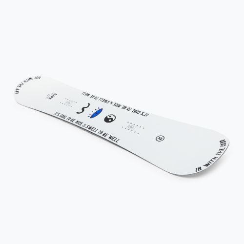Дамски сноуборд RIDE Saturday white-blue 12G0018