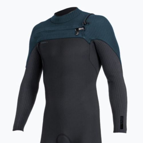 Мъжки бански O'Neill Blueprint Windfreak 5/4+ CZ Full HH7 Swim Foam Black/Blue 5555