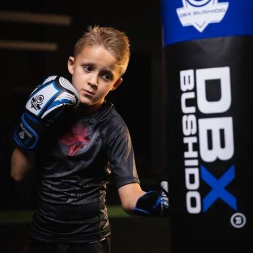 Детски боксови ръкавици Bushido ARB-407v1 сини