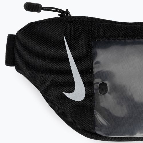 Nike Pack чанта за бъбреци черно и сребристо N0002650-082