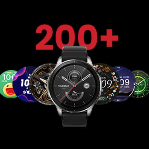 Amazfit GTR 4 Superspeed часовник + скала черен/сребърен W2166EU1N