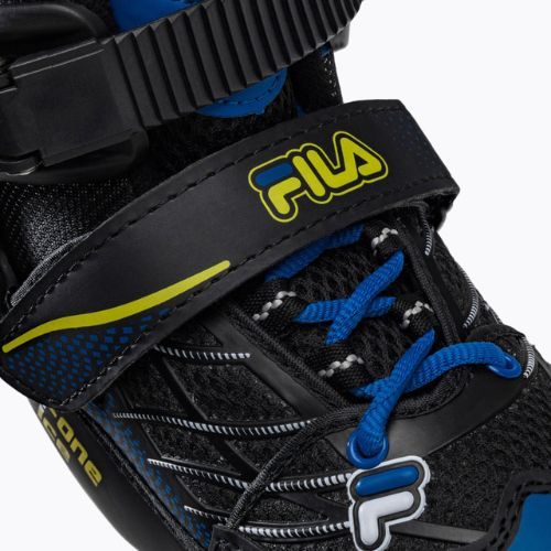 Детски кънки FILA X-One blue/lime