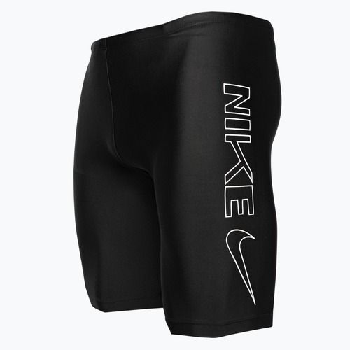 Мъжки бански Nike Multi Logo Swim Jammer Jet Black NESSC588