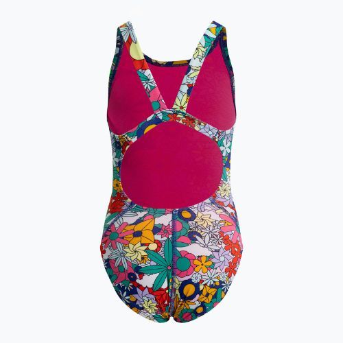 Детски бански от една част Nike Multiple Print Fastback Lapis NESSC760