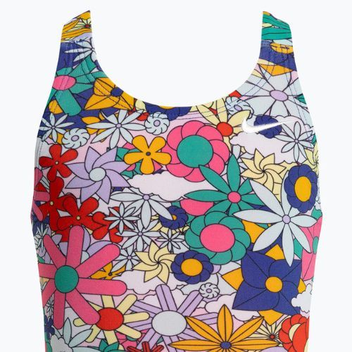 Детски бански от една част Nike Multiple Print Fastback Lapis NESSC760