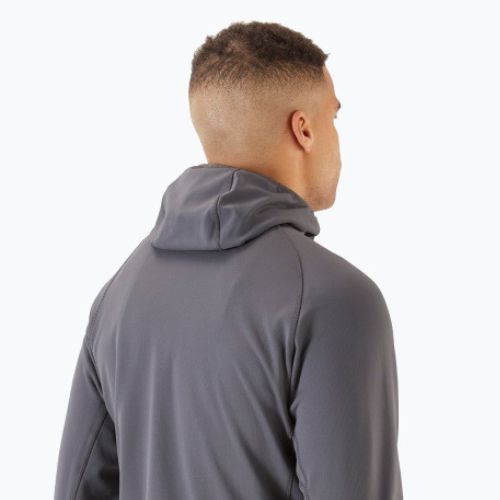 Мъжка поларена блуза с качулка Rab Superflux Hoody grey QFE-89