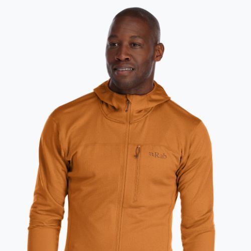 Мъжко яке за трекинг Rab Ascendor Hoody orange QFF-42